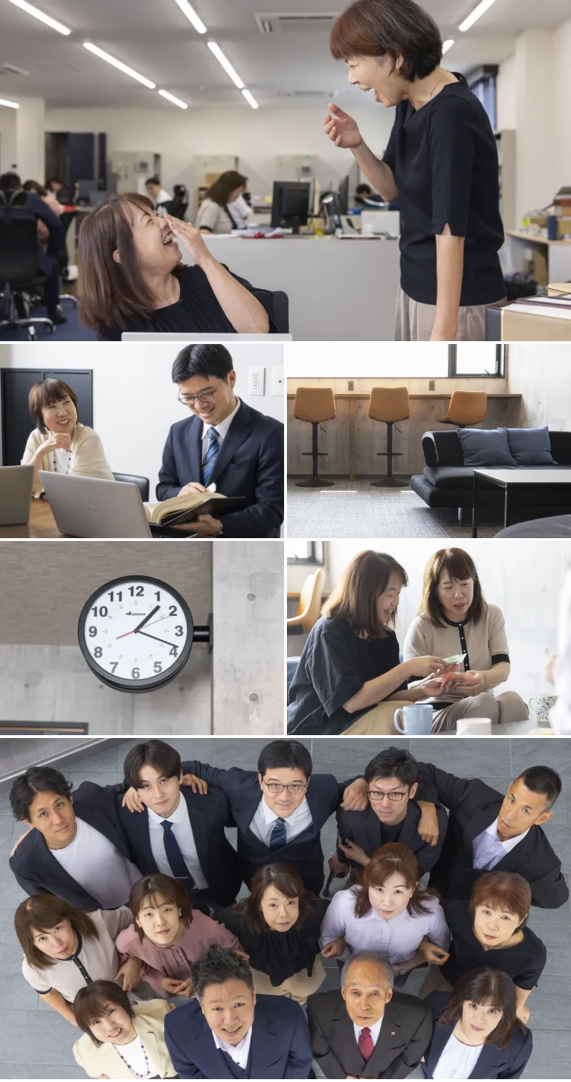 社員の様子、作業風景、外観などのフォトギャラリー